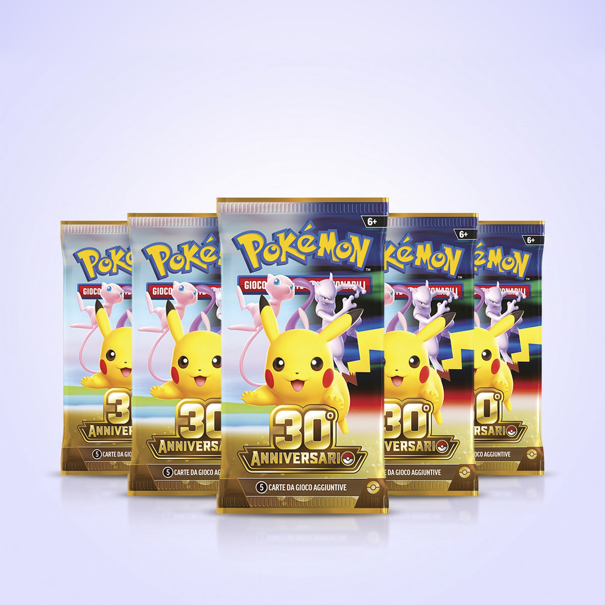 Lotto di 5 buste 30° Anniversario